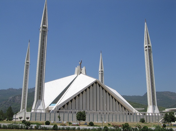 Мечеть Faisal в Лахоре. Пакистан